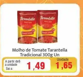 Spani Atacadista Molho de tomate tarantella tradicional oferta