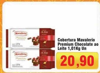 Spani Atacadista Cobertura mavalerio premium chocolate ao leite oferta