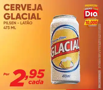 Dia Cerveja glacial pilsen - latão oferta