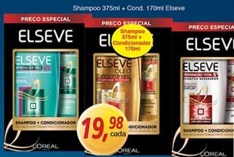 Supermercados Guanabara Shampoo 375ml + Cond. 170ml Elseve oferta