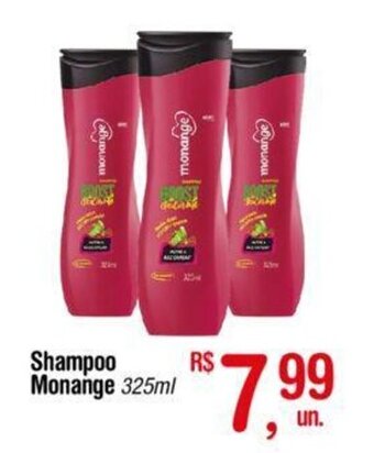 Fort Atacadista Shampoo Monange 325ml oferta