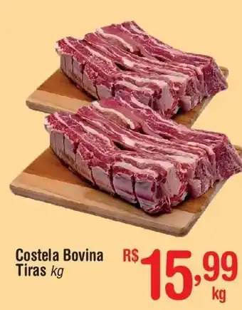 Fort Atacadista Costela Bovina Tiras 1kg oferta
