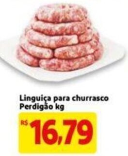 Extra Supermercado Linguiça para Churrasco Perdigão 1kg oferta