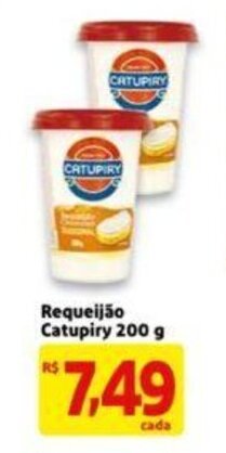 Extra Supermercado Requeijão Catupiry 200g oferta