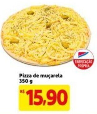 Pizza de Muçarela 350g