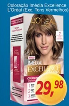Supermercados Guanabara Coloracao Imedia Excellence L'Oreal oferta