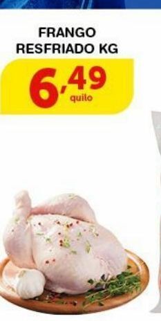 Roldão Frango resfriado oferta