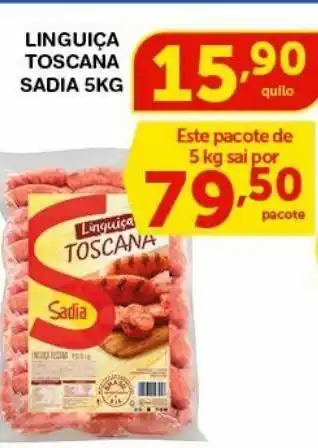 Roldão Linguiça toscana sadia oferta