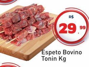 Tonin Superatacado Espeto bovino tonin kg oferta