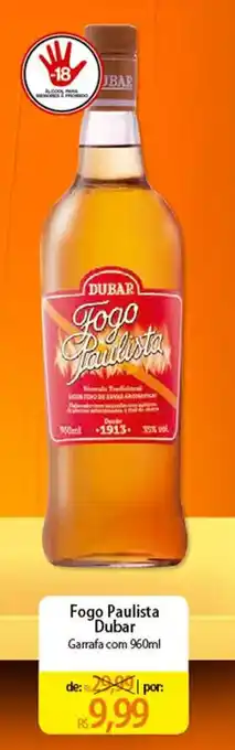 Atacadão Fogo Paulista Dubar 960ml oferta
