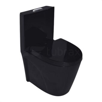 Leroy Merlin Vaso sanitário monobloco completo caixa acoplada privada preto modelo unio tubrax oferta