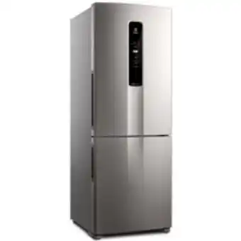 Novo Mundo Geladeira / refrigerador electrolux inverter, duplex, frost free, controle de temperatura, 490l, inox- ib54s oferta