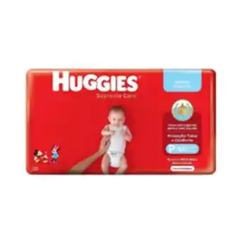 Supermercados Pague Menos Fralda huggies supreme care p com 48 unidades oferta