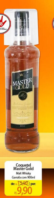 Atacadão Coquetel Master Gold 900ml oferta