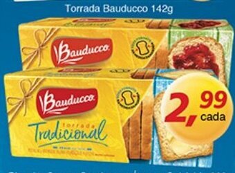 Supermercados Guanabara Torrada Bauducco 142g oferta