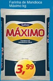 Supermercados Guanabara Farinha de Mandioca Maximo 1kg oferta