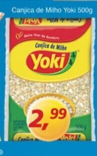 Supermercados Guanabara Canjica de Milho Yoki 500g oferta