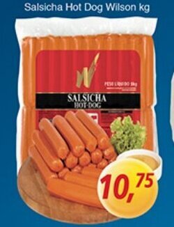 Supermercados Guanabara Salsicha Hot Dog Wilson 1kg oferta