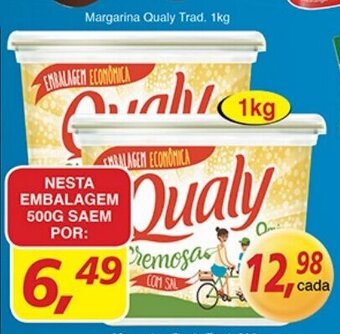 Supermercados Guanabara Margarina Qualy Trad. 500g oferta