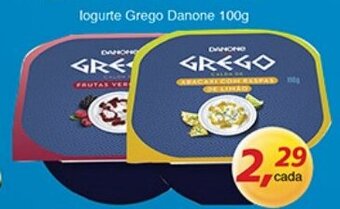 Supermercados Guanabara Iogurte Grego Danone 100g oferta