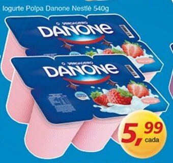 Supermercados Guanabara Iogurte Polpa Danone Nestle 540g oferta