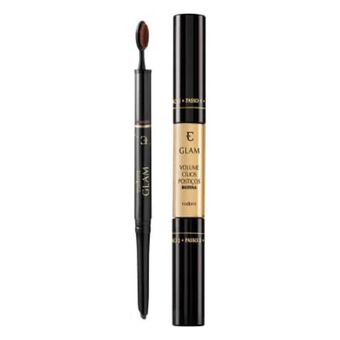 Eudora Kit lapiseira sobrancelha escuro + máscara volume cílios postiços biotina oferta