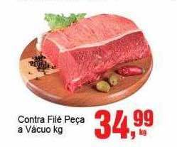 Contra filé peça a vácuo kg