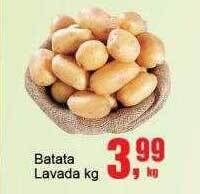 Negreiros Batata lavada kg oferta