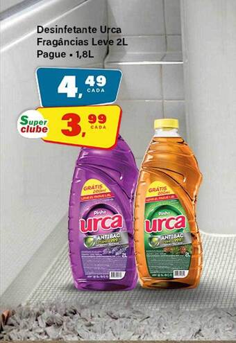 Rede Supermarket Desinfetante urca fragrâncias oferta