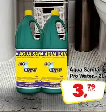 Rede Supermarket Água sanitária pro water oferta