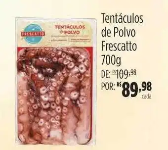 Tentáculos de polvo frescatto