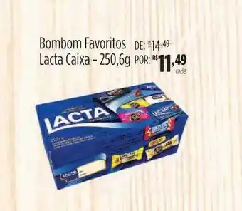 Mambo Bombom favoritos lacta caixa oferta