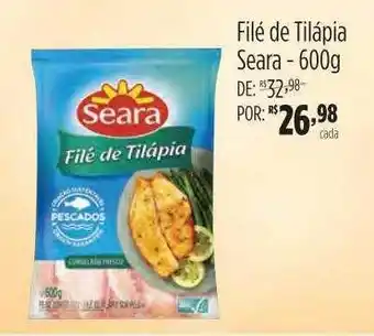 Filé de tilápia seara