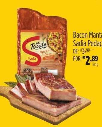 Mambo Bacon manta sadia pedaço oferta