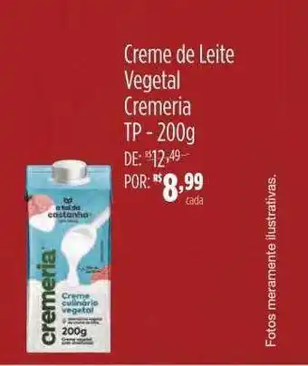 Mambo Creme de leite vegetal cremeria oferta