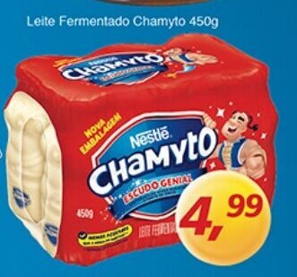 Supermercados Guanabara Leite Fermentado Chamyto 450g oferta