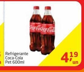 Tenda Atacado Refrigerante coca-cola pet 600ml oferta