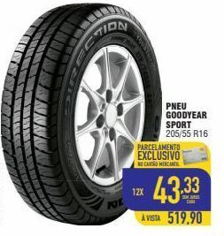 Mercantil Rodrigues Pneu goodyear oferta