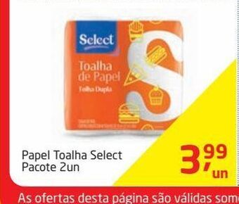Tenda Atacado Papel toalha select pacote 2un oferta