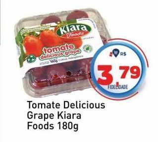 Tonin Superatacado Tomate delicious grape kiara foods 180g oferta