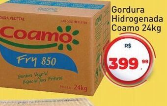 Gordura hidrogenada coamo 24kg