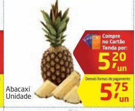 Tenda Atacado Abacaxi unidade oferta