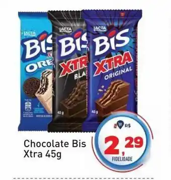 Tonin Superatacado Chocolates bis xtra 45g oferta