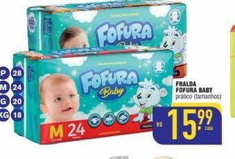 Mercantil Rodrigues Fralda fofura baby oferta