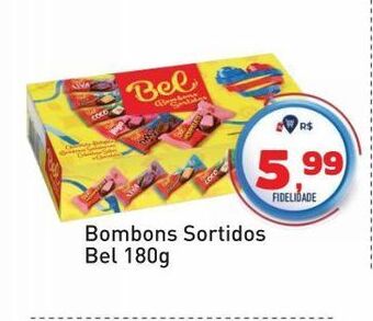 Tonin Superatacado Bombons sortidos bel 180g oferta