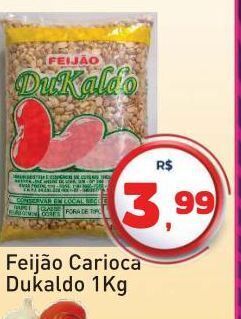 Tonin Superatacado Feijão carioca dukaldo 1kg oferta