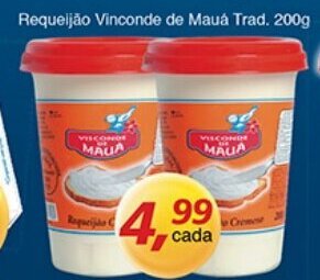 Supermercados Guanabara Requeijao Vinconde de Maua Trad. 200g oferta