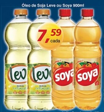 Supermercados Guanabara Oleo de Soja Leve ou Soya 900ml oferta