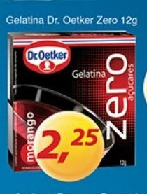 Supermercados Guanabara Gelatina Dr. Oetker Zero 12g oferta