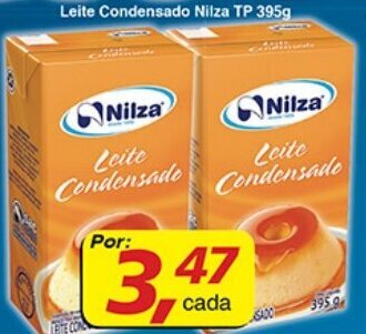 Leite Condensado Nilza TP 395g
